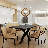 Modern PU Leather Dining Chair with Iron Frame, Comfortable and Beautiful Side Chair for Kitchen and Dining Room-932253035-896627632