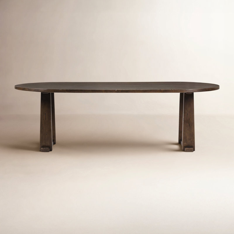 Ayla Dining Table, Worn Oak