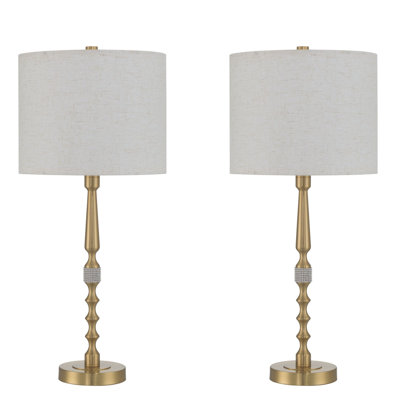 Modern minimalist metal table lamp