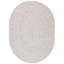 Tapis de couleur unie en coton tissé à la main Coles-1170142270