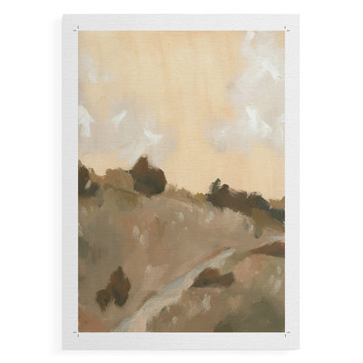 Hillside Walking Path IV - Impression sur toile seulement - NON-CADRE