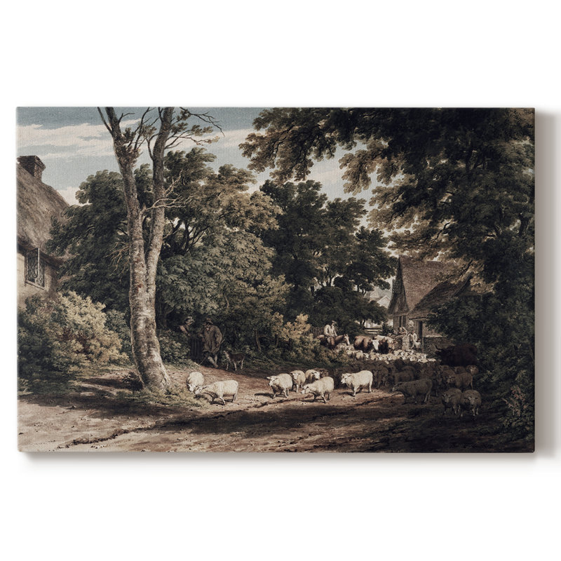 Paysages d'époque-CCGCLXIV -Galerie enveloppée Cavas, 12 x 18