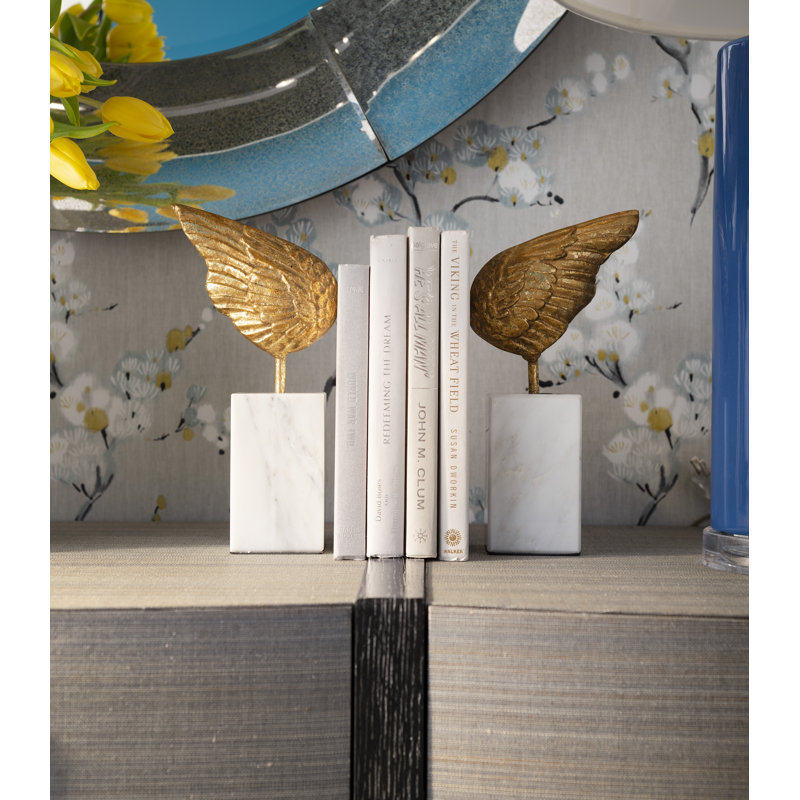 2 Piece Wing Sculpture Set
