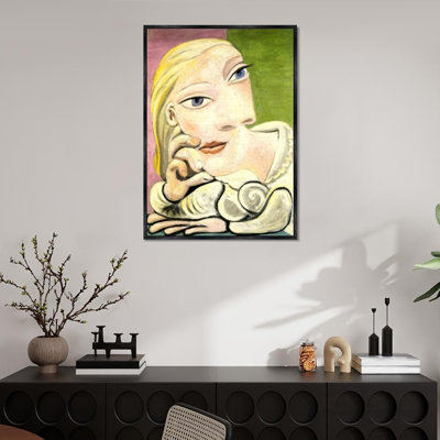 " Abstract Woman Portrait of Marie-Therese Walter by Pablo Picasso, Cubist Modern " by Pablo Picasso Print