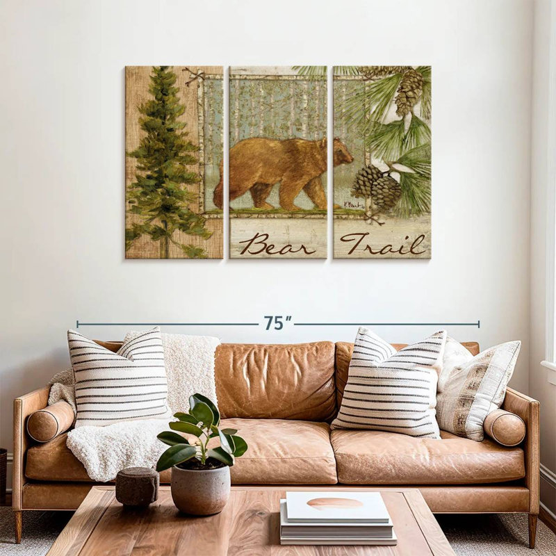 Sentier des ours, H 36 po x l 57 po