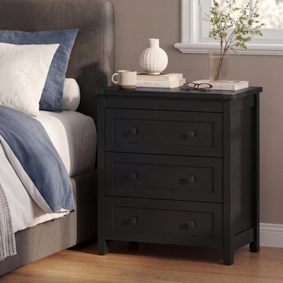 Feaman 26.46" W Modern 3-Drawer Chest