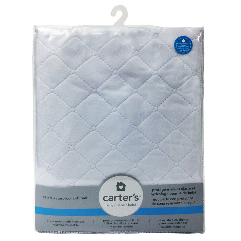 Protège-matelas imperméable pour lit de bébé standard