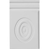 Adonis 9 3/8"H x 5 3/4"W x 1"D Bulls eye Plinth Block