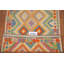 Tapis oriental géométrique Kilim 5 x 7