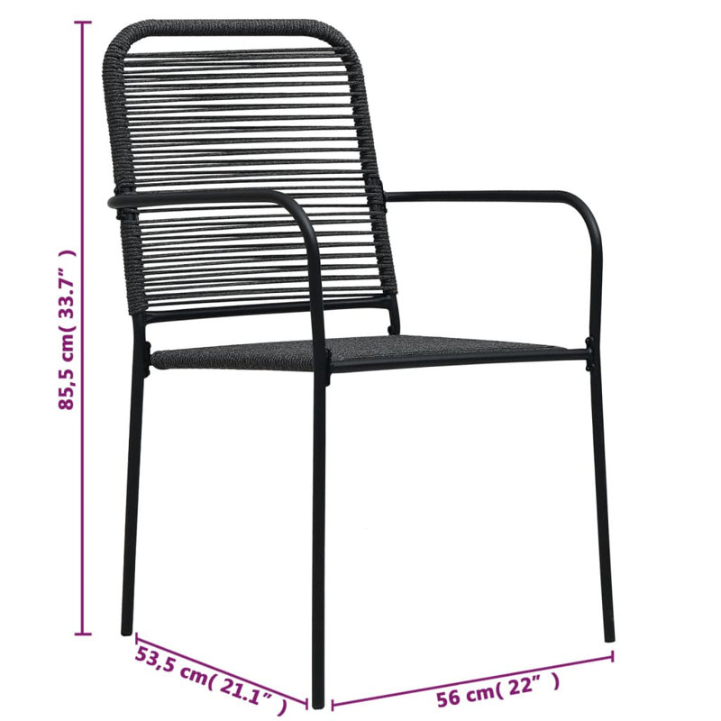 Dorthe 4 - Person Patio Dining Set with Square Table