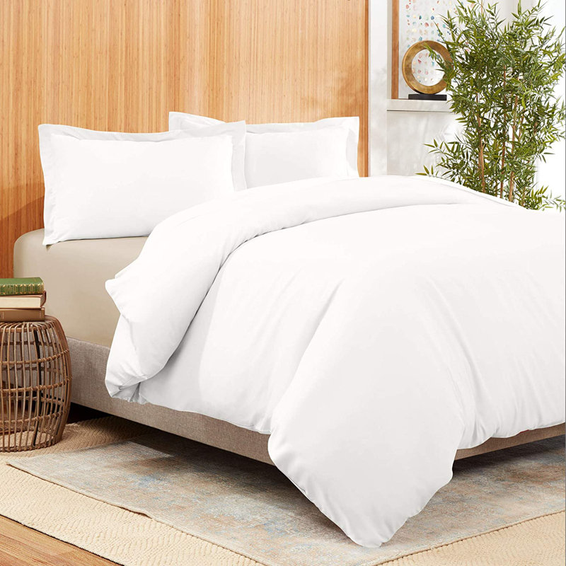 Duvet Cover, Twin Duvet Cover, White