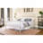 Citron White Finish Full Bed