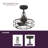 18 Inch Indoor/Outdoor Caged Ceiling Fan-1570668469