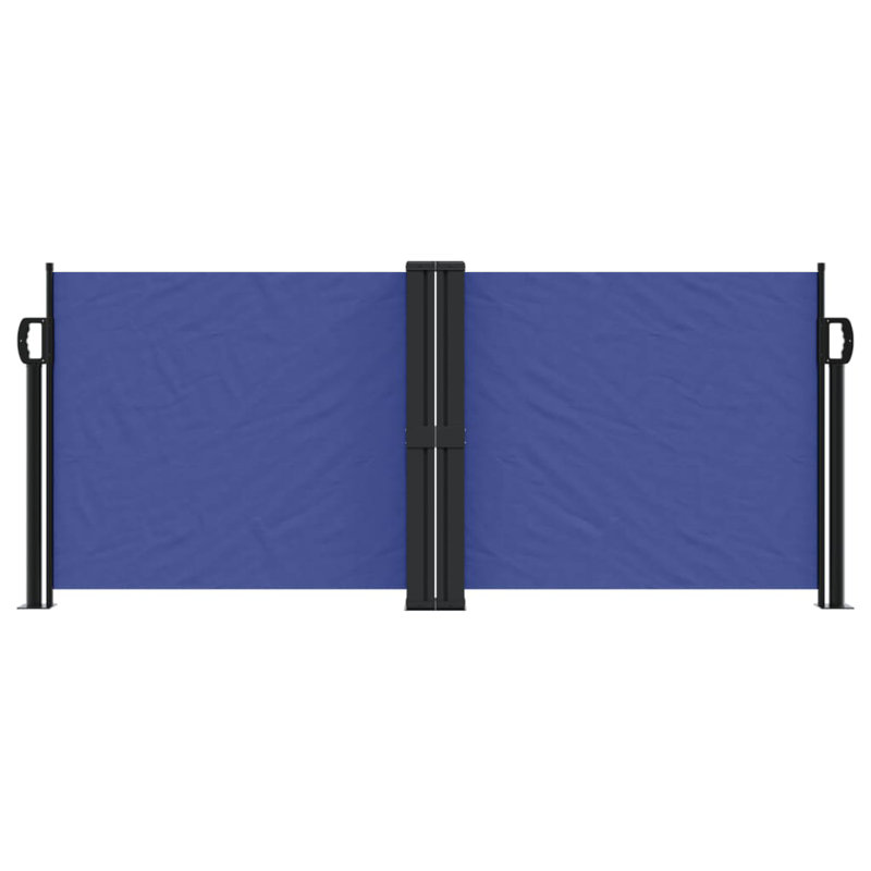 Dakota Fields Retractable Side Awning, 100cm H x 600cm W, Blue