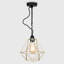 Harp 1 - Light Satin Black Geometric Pendant-31098908-31098910