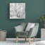 Art mural sur toile tendue - Incredi «Winter Wonderland White» pour décoration de salon, de chambre à coucher ou de bureau - 24 x 24-30363262