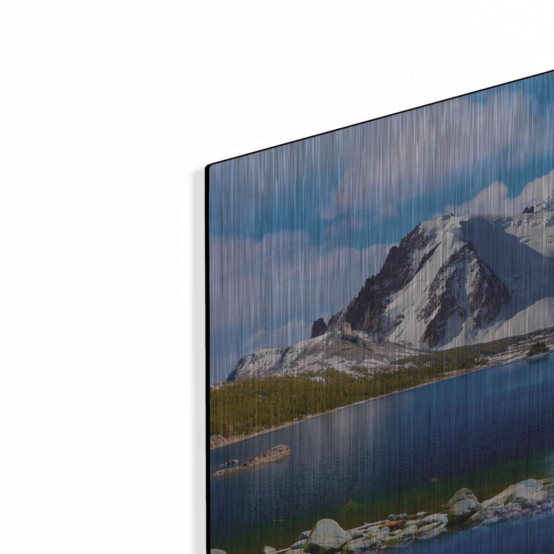 «Nature Collection 11» par Ata Alishahi - reproduction d'art sur métal sans cadre, H 24 po x l 12 po x P 0,2 po