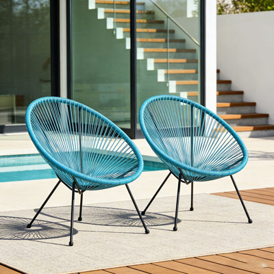 Patio Lounge Chair Set
