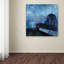 « starry night » par impression sur toile tendue Edvard Munch-1224972596