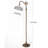 Aiona 64'' Bronze Antique Arched Floor Lamp