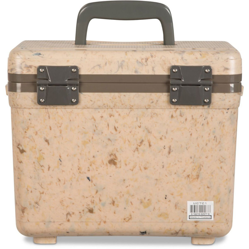 Engel 7.5-Quart EVA Seal Ice and DryBox Cooler with Carry Handles, Grassland
