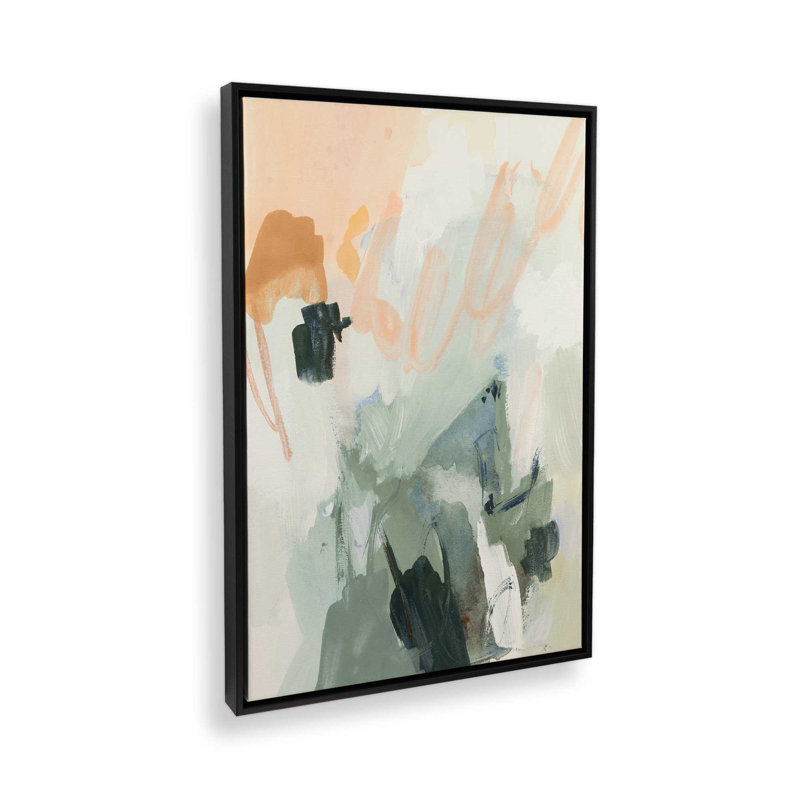 «Whispers of Nature I», reproduction sur toile, H 12,75 po x l 8,75 po, Noir satiné