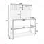Grande table de rempotage en bois 65 po pour l'extérieur-135029227
