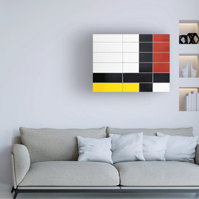 Greetje Van Son Mondriaan Facade Canvas Art