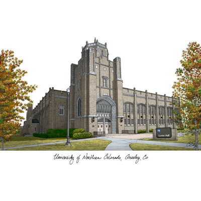 NCAA Campus Images Lithograph Photographic Print