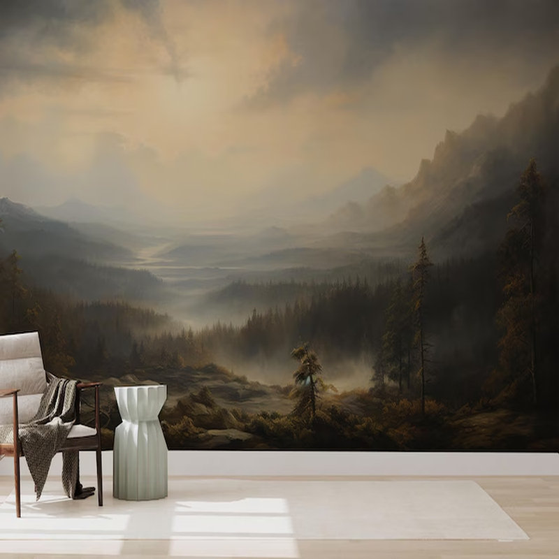 Whispers Of The Highland Mist, L 105,96 po x l 138 po