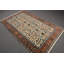 Tapis classique en laine Oushak classique de style rétro idéal pour les chambres à coucher dans des tons de brun chaud