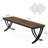  Dolliver 78.74" Extra Long Double Computer Desk With Unique Metal Legs （Only Desk)-720939358