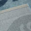Tapis bleu à motif géométrique Kostka-1102989304