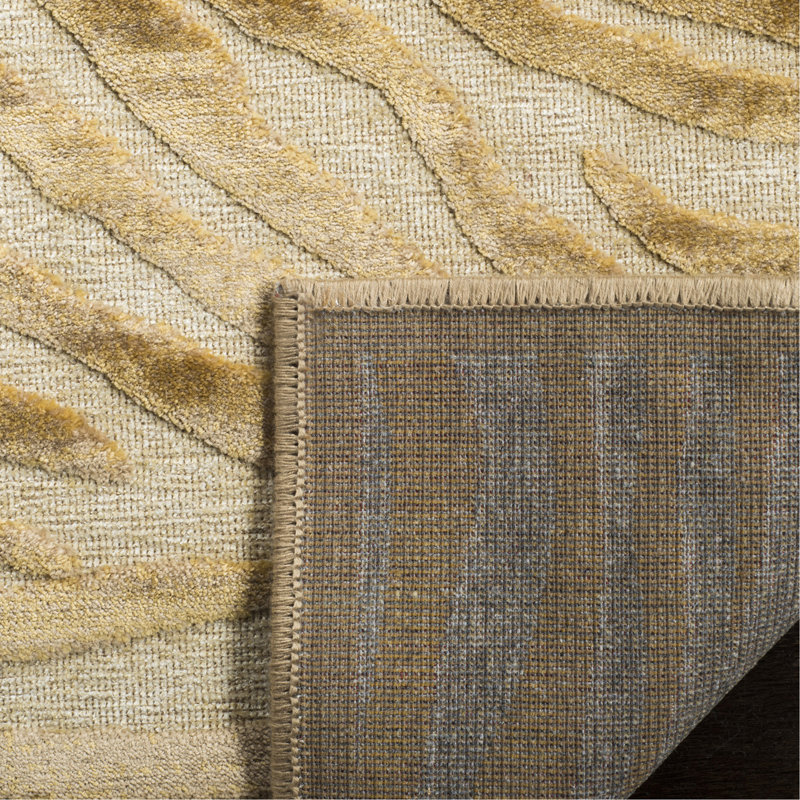 Jamon Martha Stewart Viscose Animal Print Rug, Rectangle 3'3" x 5'3"