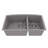 Karran Quartz 32'' X 19-1/2'' Double Bowl 60/40 Undermount Kitchen Sink Kit-50597890
