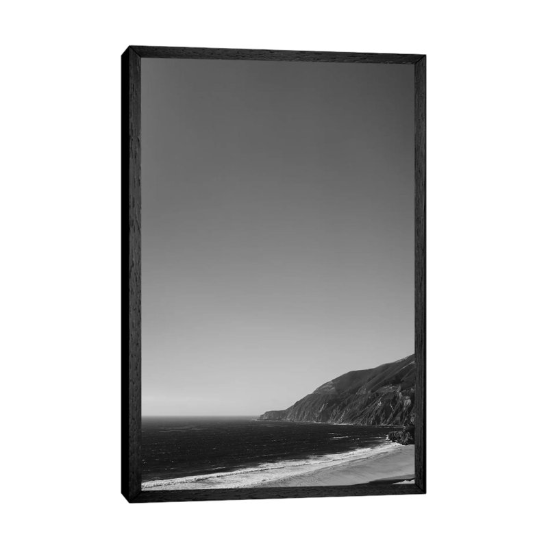 Big Sur California II by Bethany Young - Print on Canvas, 101.6cm H x 66.04cm W x 3.81cm D, Black Framed