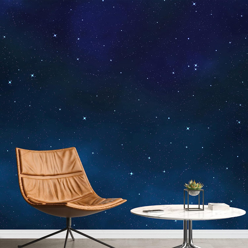 Papier peint transparent Planète dans l'espace extra-atmosphérique Galaxy, L 100 po x l 144 po