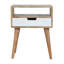Lucero 18.12cm W Solid Wood Bedside Table