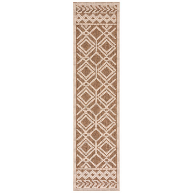 Tapis d'intérieur / extérieur lavable à la machine Martha Stewart, Tapis de couloir 2 pi 2 po x 9 pi