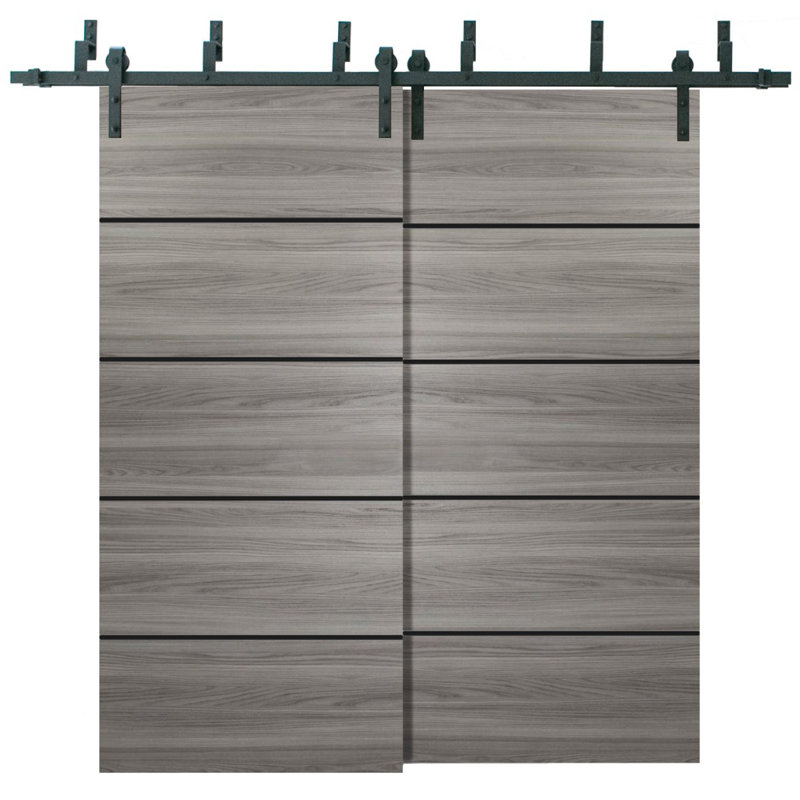 Finition en bois massif manufacturé, Frêne gingembre, 64 po x 96 po