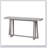 59.84'' Stylish Rectangular Console Table, Durable Outdoor And Indoor Use, Ideal For Entryway, Hallway, Living Room, And Patio, Grey-2041274976