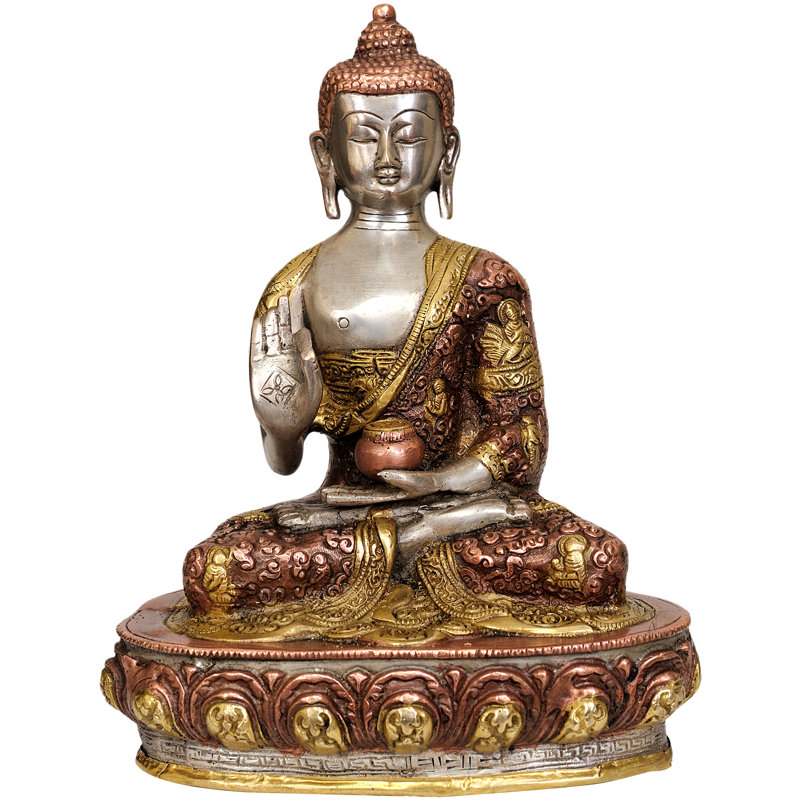 Bouddha tibétain bénissant le Bouddha