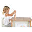 Kids 3 Piece Rectangular Play Or Activity Table and Chair Set