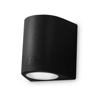Sopher Black Resin 19.2cm H Outdoor Sconce