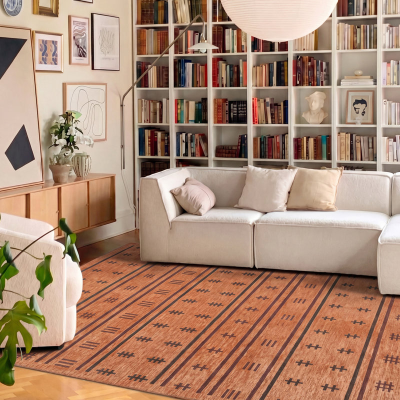 Tac Slim Washable Rug, 5'3" x 8'