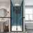 30"x72"Universal Pivot Tempered Glass Shower Door-120988542