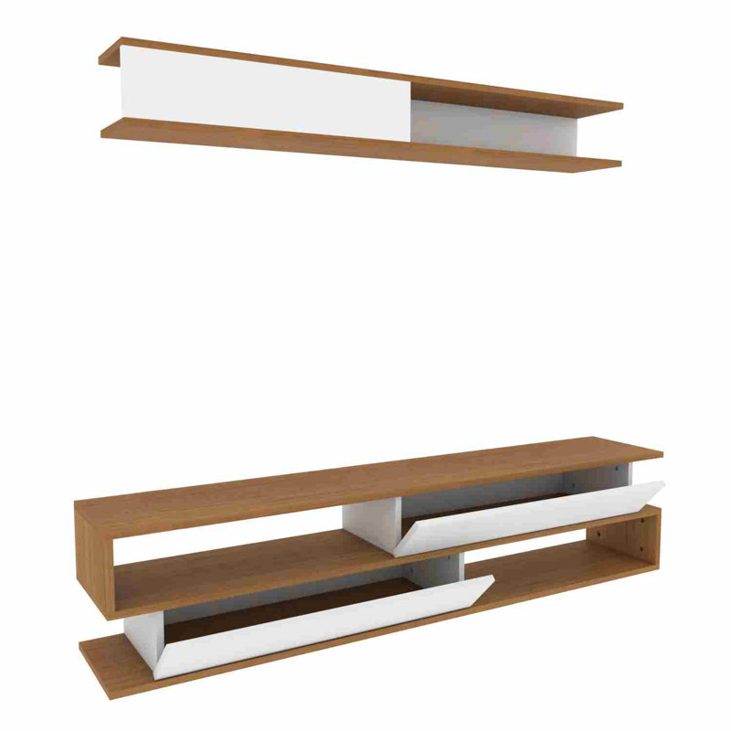 Brehea Entertainment Center for TVs up to 78"