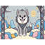 Tapis de Noël lavable The Holiday Aisle®-2033097116