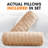 Cheer Collection Faux Fur Bolster Pillow-74167504