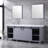 Marsyas 80 in W x 22 in D Double Bath Vanity and 30 in Mirrors-113388994-113388993